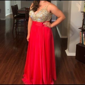 La Femme Prom Dress, Size 14